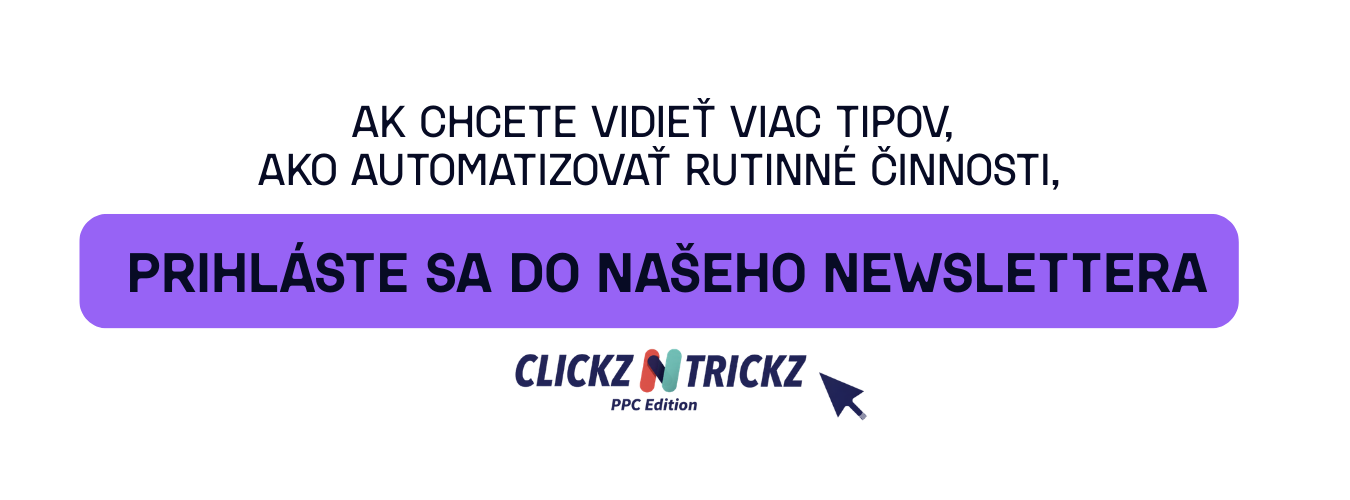 PPC Newsletter - prihláste sa